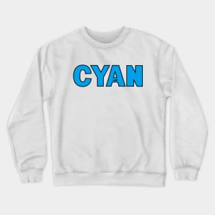 Cyan Crewneck Sweatshirt